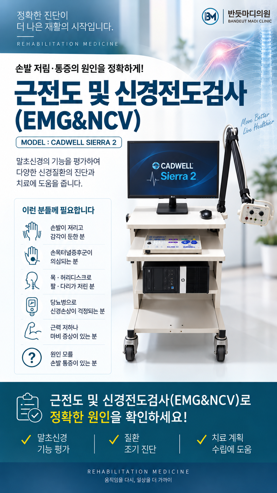 근전도·신경전도검사(EMG/NCV) Cadwell Sierra 2 도입! 이미지 1